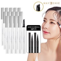 메이시크 3D 핑거팁 아이브로우 틴트 매니아15개, 다크브라운, 상세설명 참조