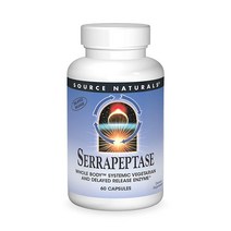 Source Naturals 세라펩타제 식물성 캡슐 60개, 60 Count (Pack of 1)