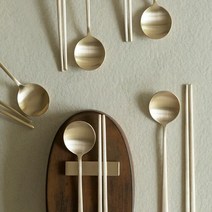 놋담 방짜유기 유기수저 달수저 5인, 단일속성