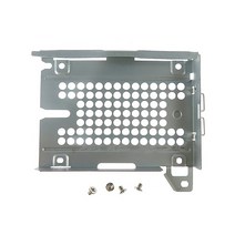 하드 디스크 드라이브 베이 HDD 마운팅 브래킷 트레이 홀더 하드 드라이브 캐디 PS3 슬림 2500/3000 게임 콘솔 용 마운트 나사 키트.