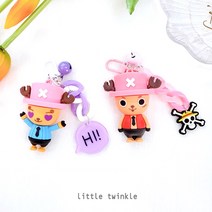 리틀트윙클 원피스 초파 DIY 만들기키링 키홀더 차키 에어팟키링 만들기키트, 2종세트원피스초파DIY키링