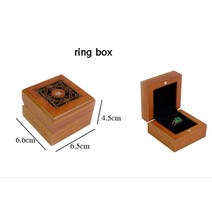 클래식 애니 드라마 교보문고 어른 집들이 오피스 사무실 선물 용 오르골1pcs 크리 링, 반지 상자