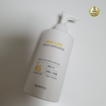 은율 데일리 케어 프레쉬 선크림 SPF46 PA+++, 240개, 300ml