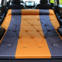 JS automotive 더뉴 팰리세이드 자충 차박 차크닉 뒷자석 에어 매트 간이침대 캠핑 용품, B타입_스웨이드블랙