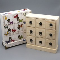 원목 9칸서랍 반제품 M-02-017