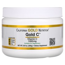 California Gold Nutrition Gold C 파우더 비타민C 1 000mg 250g(8.81oz)