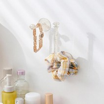 봉타입 화장대 머리끈 헤어밴드 후크 소품걸이 모자 부엌 열쇠 부착식 타일 벽면 잡화 욕실 옷 의류, B타입(소)