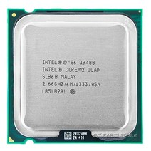4 코어 인텔 코어 2 쿼드 Q9400 소켓 LGA 775CPU 인텔 Q9400 프로세서 2.66Ghz6M 1333GHz)