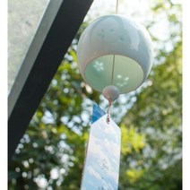 일본식 현관 장식용 도자기 풍경 절종 현관종 후우링, 스몰 A