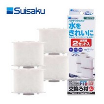 수이사쿠 파워피트 플러스 리필 [교환여과솜] 2세트, 단품