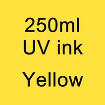 1 병 250g UV 잉크/엡손 LED 램프 평판 프린터/3D 원통형 프린터 R1390 L1800 R1900 L800 R330 R2000 L805, [08] 250ml Yellow