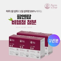 중년 노년 여성 남성 부모님 비헴철 철분 부족 증상 어지러움 어지러울때 도움 관리 에 좋은 먹는 비헴철 철분 건강 기능 영양제, 6BOX(1년분)