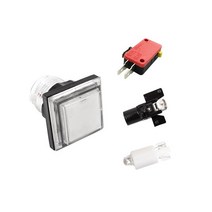 마이너스몰딩 pvc 천정 바닥 마감재 1Pcs 아케이드 Led 다채로운 플래시 푸시 버튼 RGB 스퀘어 12v/5v 4.8m, 01 colorful