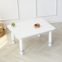 기타 바보사랑[라이프웨어]모던 스타일 다리조절 접이식테이블 좌식 밥상 6048[무료배송], 비앙코까라라