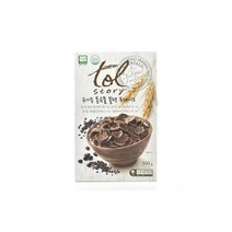 올가 통곡물 블랙 푸레이크 (300g) 식사대용 영양간식 한끼식사 건강한시리얼 통곡물 아침식사, 6개
