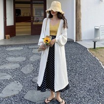 라오농 MEINA휴양지 리조트패션 제주도여행 바닷가 맥시 가디건Z03 +SHdsLV 여성 가디건