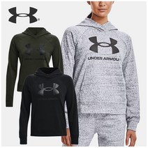 언더아머 여성 UA RIVAL TERRY HOODIE 1369460-310