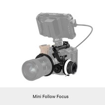 SmallRig-4x5.65 미니 매트 박 탄소 섬유 탑 플래그 DSLR 미러리 카메라 블랙매직 BMPCC 4K 6K 케이스스지 조작 3196, CHINA_mini follow focus