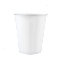 맑은 무형광 천연펄프 무지 테이크아웃컵 13온스 종이컵 390ml (13온스), 100개, 100개