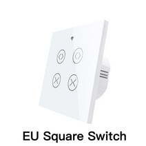 자동커튼 전동 스마트 레일 lot 모터MOES WiFi 스마트 커튼 블라인드 스위치 전동 Tuya 롤러 셔터 Alexa Ec