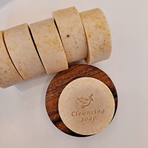 살구씨스크럽 SOAP / 8가지천연분말 모든 피부 추천 천연보습 세안&바디비누 저온법 수제비누 100g, 1개