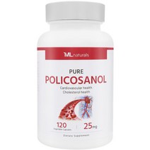마이라이프 폴리코사놀 Policosanol 25mg 120야채캡슐, 마이라이프 폴리코사놀 Policosa