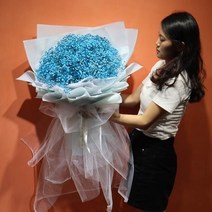 대왕 꽃다발 자이언트 프로포즈 자나 장미 별이 가득한 영생 장미 남자 와 큰 생일, 푸른 별 무리