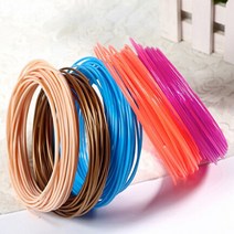 3D펜 3D 프린팅 펜에 사용 5m 1.75MM ABS 필라멘트 스레드 플라스틱 3d 프린터 PCL 와이어, 금