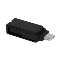 메모렛 스마트스윙 C타입 OTG USB메모리 블랙, 32GB