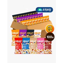 HBAF 바프 하루견과 100봉 대용량, 혼합(100봉)_오렌지 50봉 + 레드 50봉