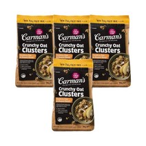칼만스 크런치 오트 클러스터 750g Carmans Oat Clusters Grains Coconut, 4팩