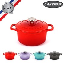 차세르 비밀 프리미엄 무쇠주물 양수냄비 16cm 색상선택가능 242289, 04 리비에라블루, 04 리비에라블루