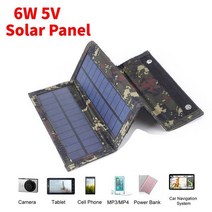 10W ETFE 태양 전지 패널 듀얼 스마트 USB 출력 5V 세류 충전기 방수 IPX6 모바일 전원 셀 여행 캠핑 야외, [01] 5v 3A 10W