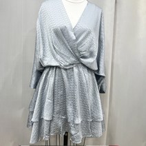 쟈딕앤볼테르 실크 브이넥 봄여름 슬림핏 원피스