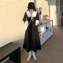 HQINT 여성 원피스 봄 가을 긴팔 반팔 롱원피스 니트원피스 캐주얼 정장원피스 하객원피스 하객룩 빅사이즈 여자 ZB-202694