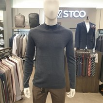 STCO2 NC15 남성 모크넥 니트티셔츠 블루 [블랙]밀라노 92RDSKTNSL