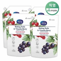 [키친솝] 베이킹소다&비타민베리 주방세제(리필) 1L x 4개, 단품