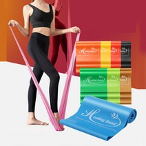 홈트레이닝 맨손운동 밴드 스트레칭 어깨 근력키우기 초급~중급용, 라텍스밴드상급용블루