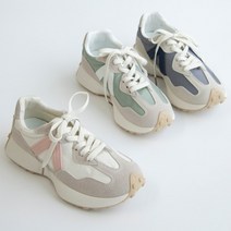 [바보사랑] A3486 웨이브 파스텔 운동화[쿠키세븐]