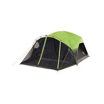 Coleman 캠핑용 콜맨 돔 텐트, 4 Person, Dome W/ Screen Room