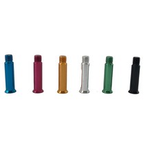 Japy 스케이트 8pcs 알루미늄 슬라럼 인라인 롤러 액슬 8*34mm 블레이드 나사 휠 볼트 신발, 06 Gold