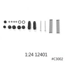 FMS 등반 오프로드 원격 제어 자동차 부품 쉘 마스크 거더 액세서리 1/24 FCX24, [02] Shock absorber