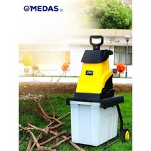 잔가지파쇄기 나무가지분쇄 가지치기처리, 2500W 분쇄기 + 30m 전원 코드 + 수집 상자