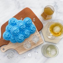 인블룸 실리콘 장미 얼음틀 6구, 그린