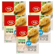 하림 IFF 닭가슴살 5kg(1kg x 5), 5kg, 1kg x 5봉