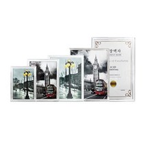 레옹물산특가_[국내산] 크리스탈 액자 8X10 은색, 레옹 쿠팡 본상품선택