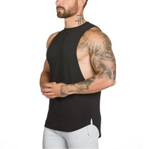 Gym Stringer Clothing building Tank Top Men Fitness Singlet Sleeveless Shirt Solid [B00093356]