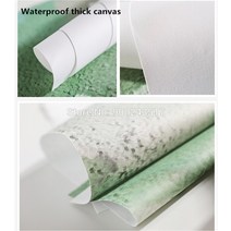 사용자 정의 8d 벽지 흑백 스케치 열대 우림 코코넛 나무 북유럽 TV 배경 벽 취재, 02 Waterproof canvas