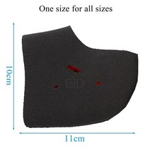 발뒤꿈치양말 힐링 발꿈치패드 풋 밴드 패드 발편한 신발 슬리퍼 깔창 eid men 발바닥 양말 아킬레스 건염 굳은살 spurs cracked pain relief heel 발, 무료 크기