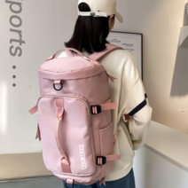 특가행사 여행가방 보스턴백 요가 건습분리 신발수납 운동가방 304, 핑크